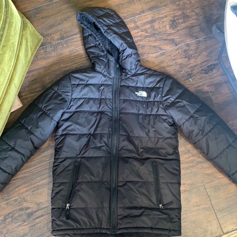North face reversible jacket